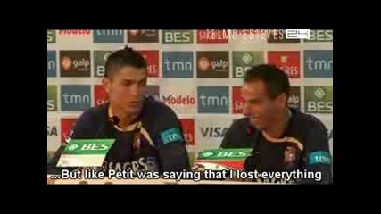 Portuguese Soccer Players Funny Moments : )