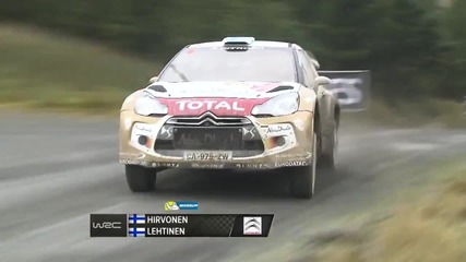 Wrc : 7-5 етапи от Рали Уелс 2013 ! Катастрофите на Мико и Кубица
