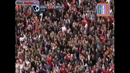 Арсенал 3:1 Бирмингам 17 10 2009 Диаби Гол