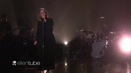 Adele - When We Were Young (live on Ellen 18.02.2016)