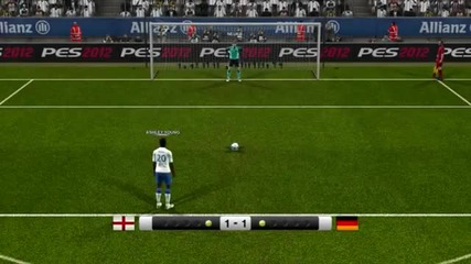 Pes 2012 penalty shootout England vs Germany