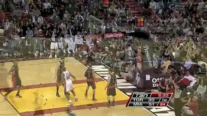 Toronto Raptors @ Miami Heat 103 - 120 [highlights] - 22.01.2011