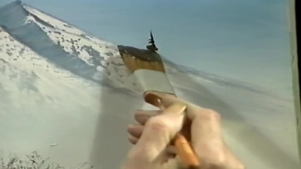S01 Радостта на живописта с Bob Ross E13 - отражения finale ღобучение в рисуване, живописღ