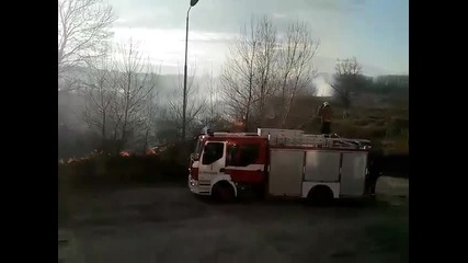 "бързата" реакция на пловдивските пожарникари