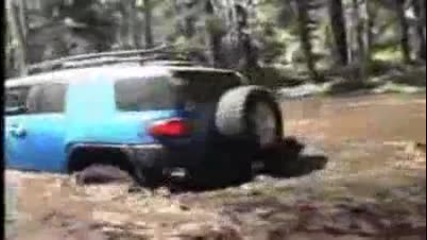 toyota fj cruiser off road 