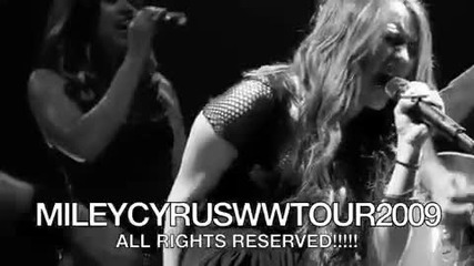Miley Cyrus - These Four Walls - Wonder World Tour 2009 