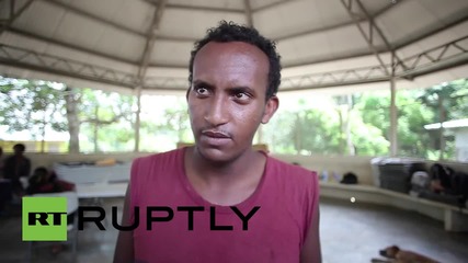 Panama: Migrants rest after risking their lives in the Darien Gap