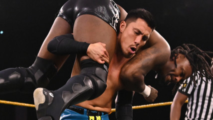 Isaiah “Swerve” Scott vs. Akira Tozawa – Interim NXT Cruiserweight Title Tournament Group B Match: WWE NXT, April