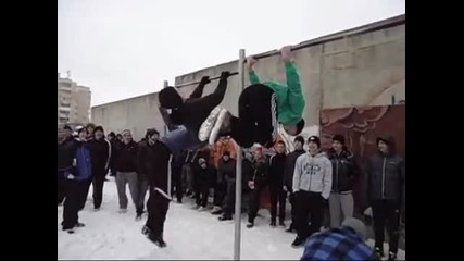 Street Fitness in Stara Zagora 11.02.2011