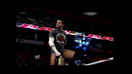Cm Punk и Sheamus vs Chris Jericho и Daniel Bryan - Raw 3.5.2012