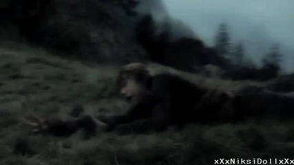 The Harry Potter trio ; Go ahead and say goodbye 
