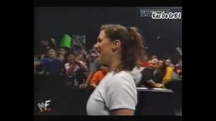 Stephanie Wins Womens Title By help of Dx