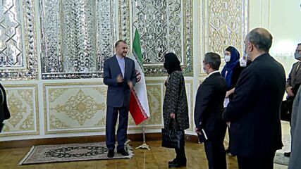 Iran: FM receives UN Special Envoy for Syria Pedersen in Tehran