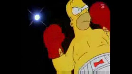 The Simpsons - Homer vs. Eye of Tiger