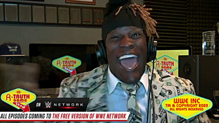 R-Truth “raps up” the first episode of his game show (WWE Network Exclusive)