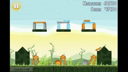 Angry Birds (level 2-18) 3 Stars