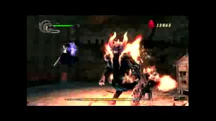 Devil May Cry 4 - Battle With Boss