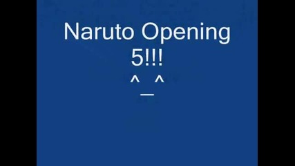Naruto Opening 5