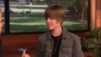 Justin Bieber and Usher on The Ellen Show