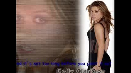 Kelly Clarkson - Because Of You (tekst)