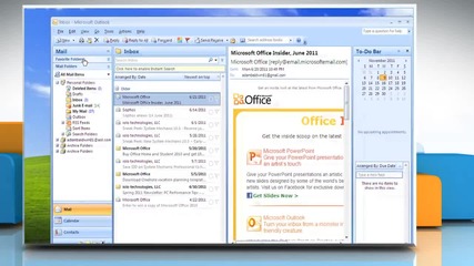 Microsoft® Outlook 2007: How to set as the default e-mail client on Windows® Xp?