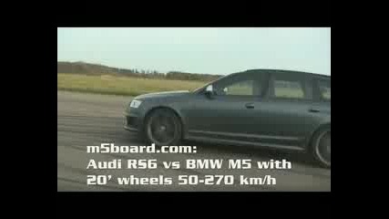 Audi Rs6 Avant Vs Bmw M5
