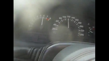 Ускорение на Астра Кошмара Opel Astra Gsi 2.0 ( 13,6 секунди 402 метра)