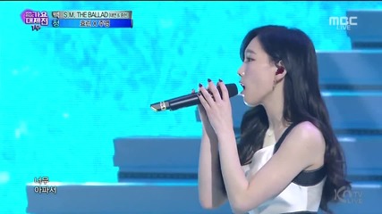 Taeyeon & Jonghyun - Breath @ Mbc Gayo Daejejeon 2014