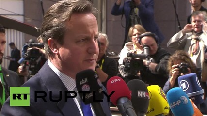Belgium: Cameron pledges assault ship but no asylum for stranded migrants