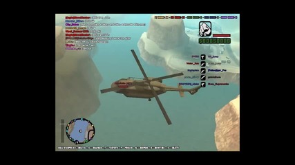 gta samp flight, car racing and fail :)