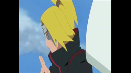 Sasuke vs Deidara - Part 2(bg.subs.)! 