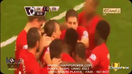 • Barclays Premier League 2013 • Liverpool 1:0 Stoke City | 1 Round |