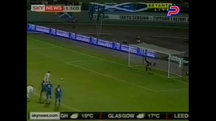 Видео Европейски футбол - Исландия - Шотландия 1 - 2.flv