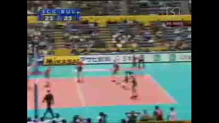 Volleyball (bulgaria - Serbia 3 - 1)