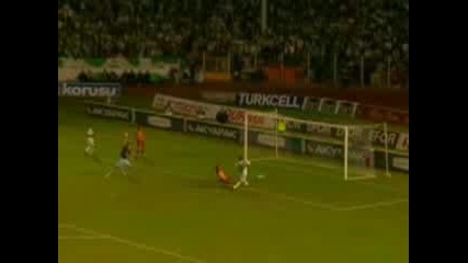 Bursaspor 2 - 1 Galatasaray - 05.10.2008