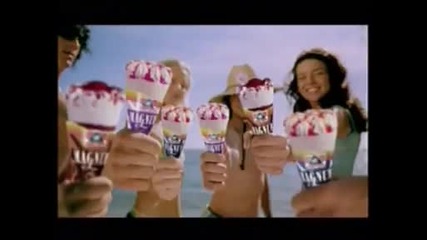 Реклама на сладоледи Делта и Нестле