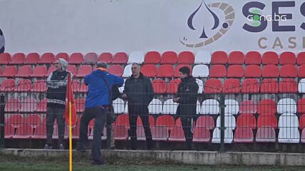 Стойчо Младенов наблюдава първата тренировка на ЦСКА 1948 за 2023 г.