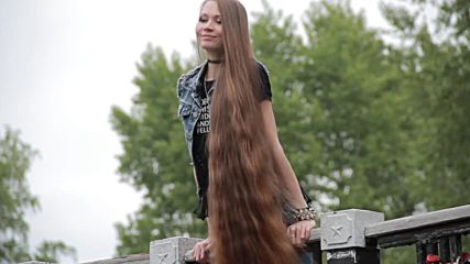 Russia: Meet Siberia's 'Rapunzel', the Instagram icon whose hair reaches her SHINS