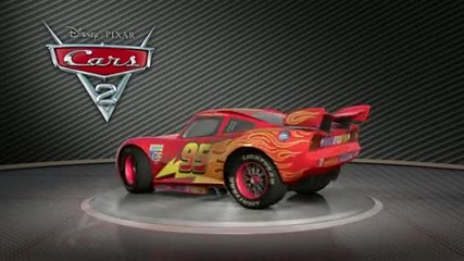 Cars 2_ Turntable _lightning Mcqueen_