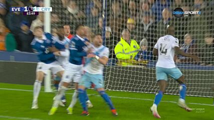 Everton with a Goal vs. Crystal Palace