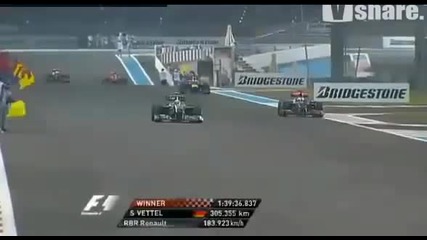 Себастиян Фетел Световен Шампион Във Формула 1 за 2010година 