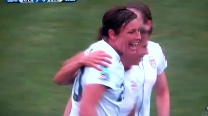 Женски футбол- Сащ- Колумбия 3:0,световно първенство,2011