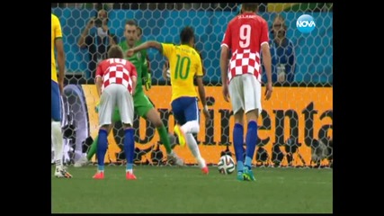 Бразилия спечели с 3:1 срещу Хърватия в първия мач на Световното по футбол