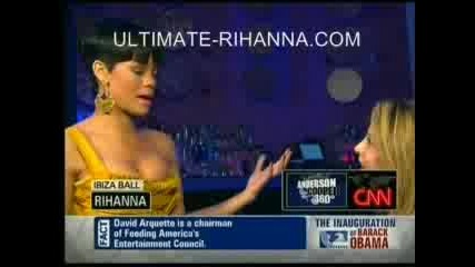 Rihanna Interview With Cnn January 20,  2009