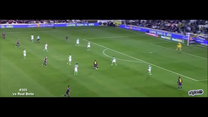 Lionel Messi All 371 Goals 2004 - 2014