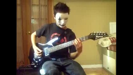 Slipknot - Dead Memories (guitar cover with Solo)