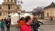 France: FEMEN activists interrupt anti-abortion rally in Paris *EXPLICIT CONTENT*