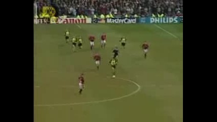 Cl Saison 9697 Halbfinale 23.04.97 Manu - Borussia Dortmund = 0 1