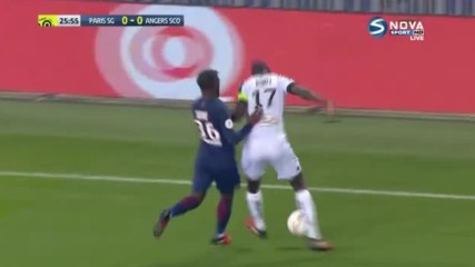 ПСЖ - Анже 1:0 /полувреме/