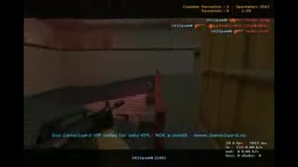 Counter Strike 1.6 Sk Spawn vs. fnatic.